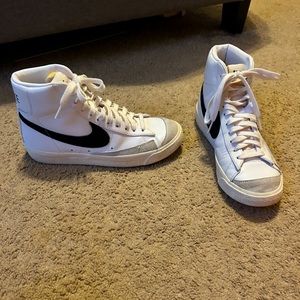 Women’s size 9 Nike blazers. They are in good condition, just don’t get worn